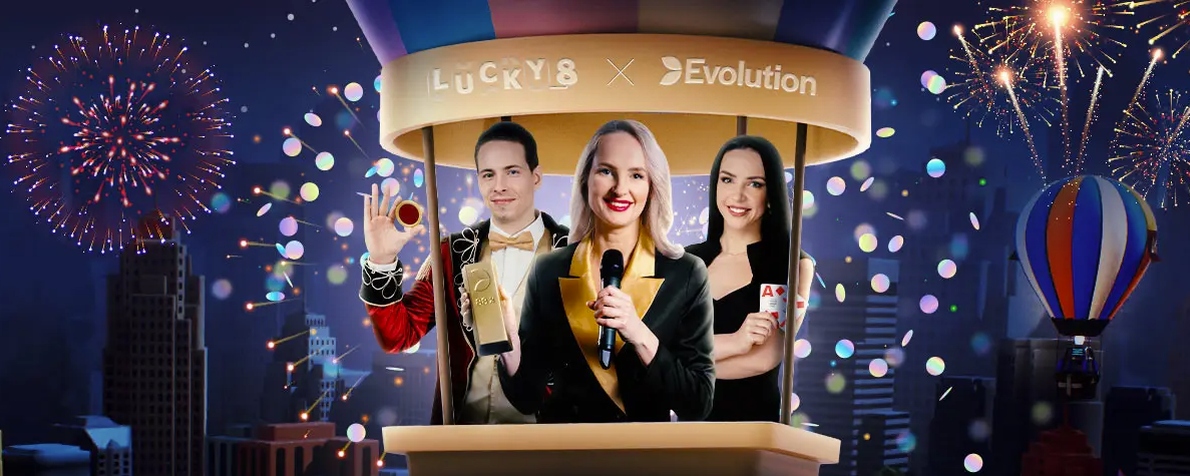 New Year Evolution : la promo de la nouvelle année sur Lucky8
