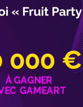 Fruit Party avec une cagnotte de 10 000 € en jeu sur MonteCryptos