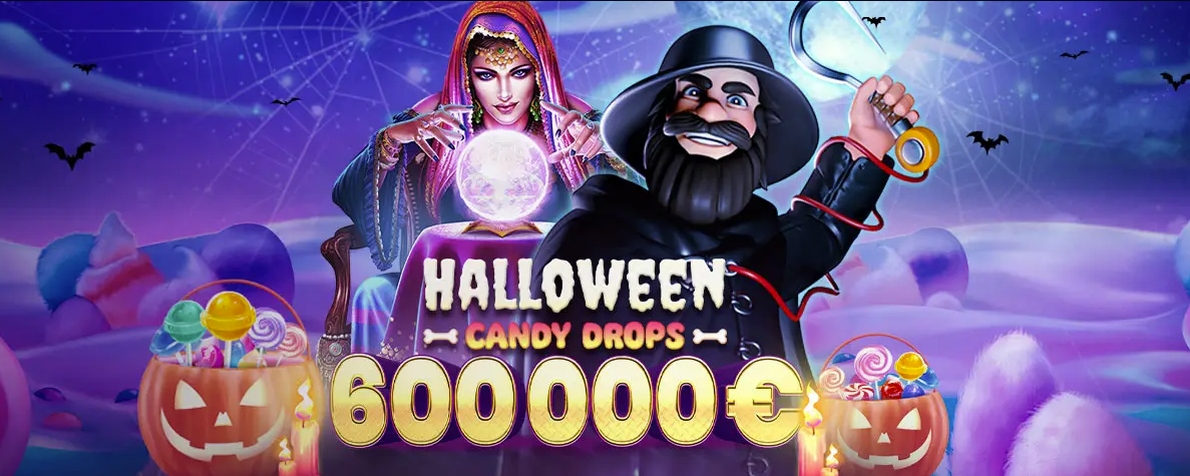 Vivez Halloween avec Halloween Candy Drop sur Lucky8 !